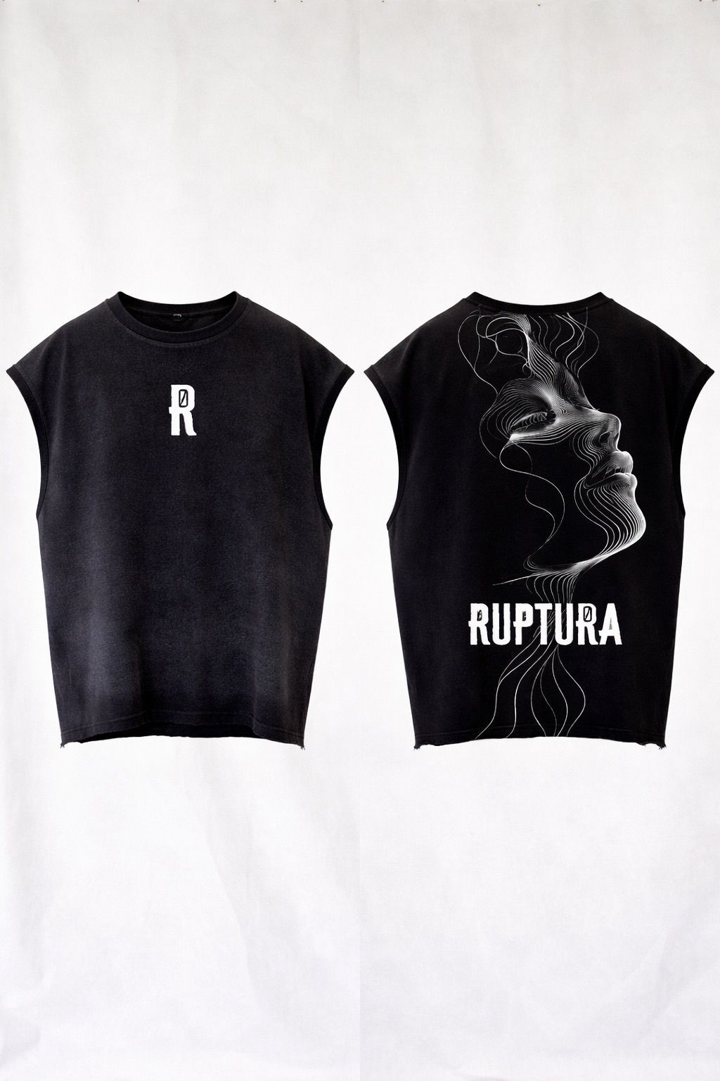 Camiseta sin mangas silueta